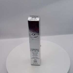LANCOME LAbsolu Lacquer Buildable Shine & Color Longwear Lipgloss 312 First date